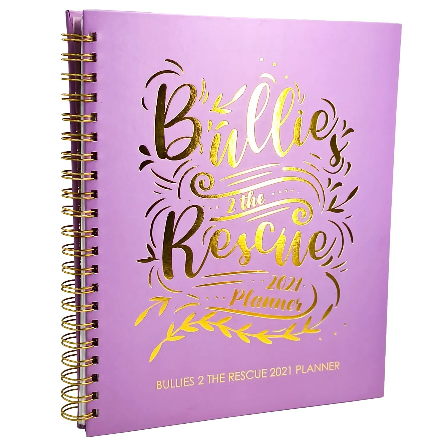 Xinghe-Custom Gold Foil Logo Printed Spiral Bound Notebook Diary 1