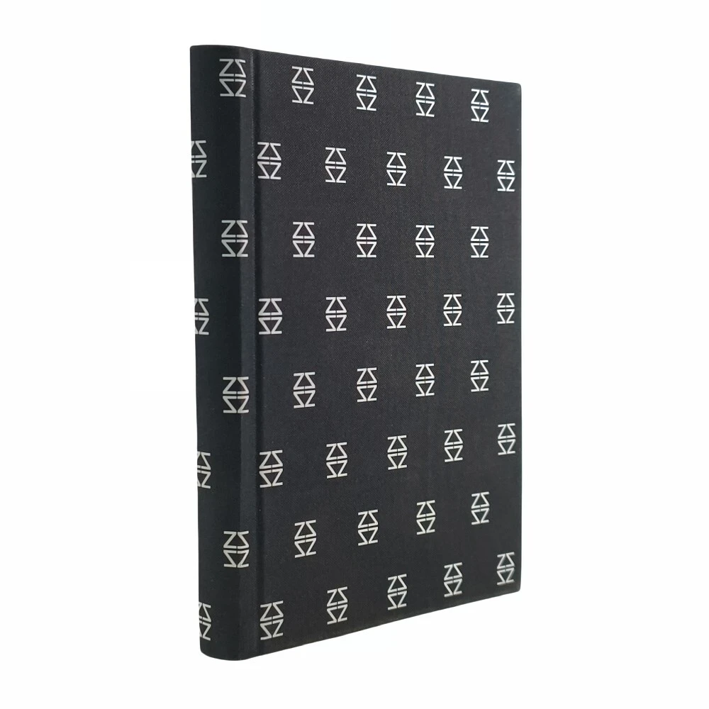 Fabric Cover Hardcover A5 Student Notebook Factory Custom Printing 1
