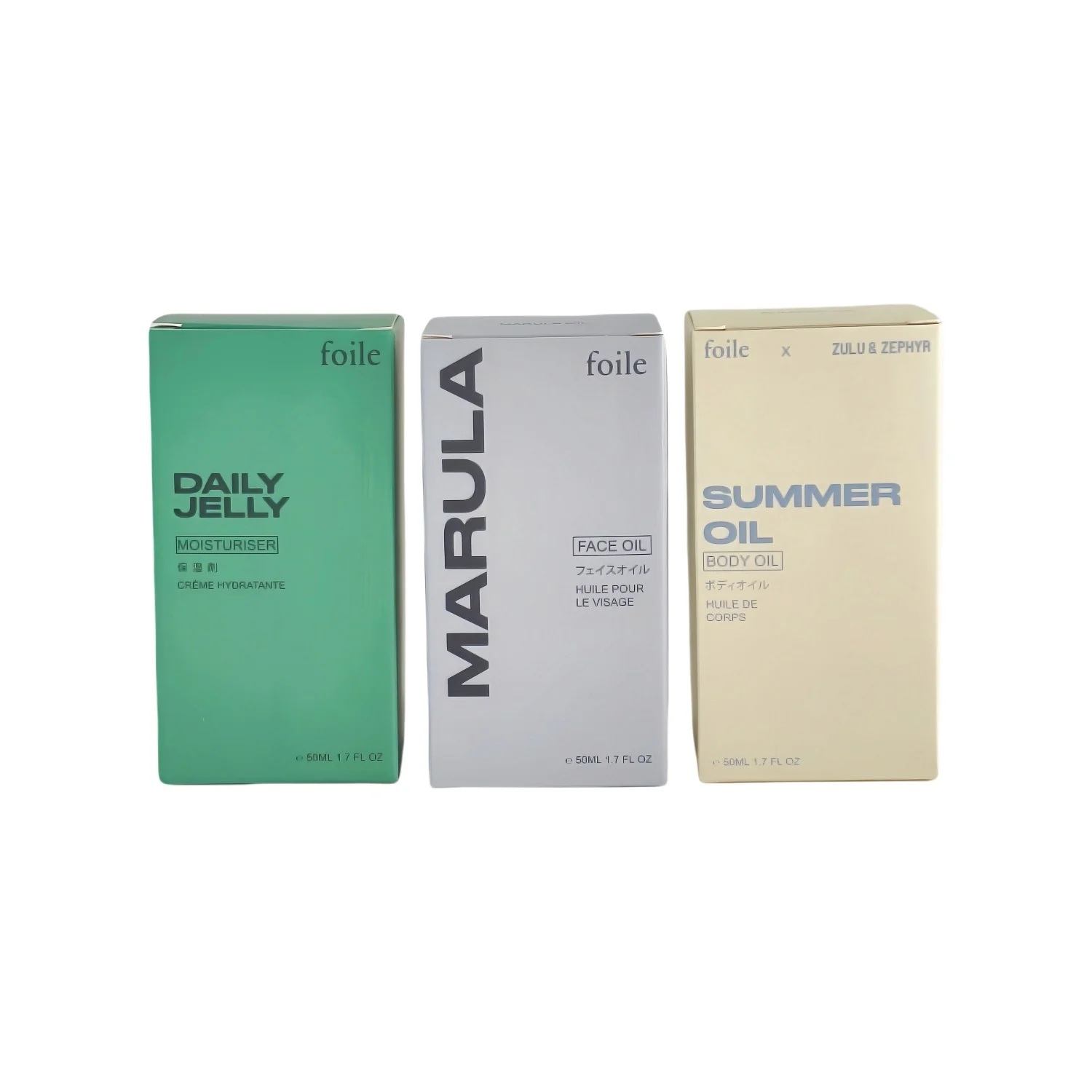 Factory Custom Printed New Design Elegant Recyclable Foldable Packaging Box Skin care Cosmetics Packaging Box 1