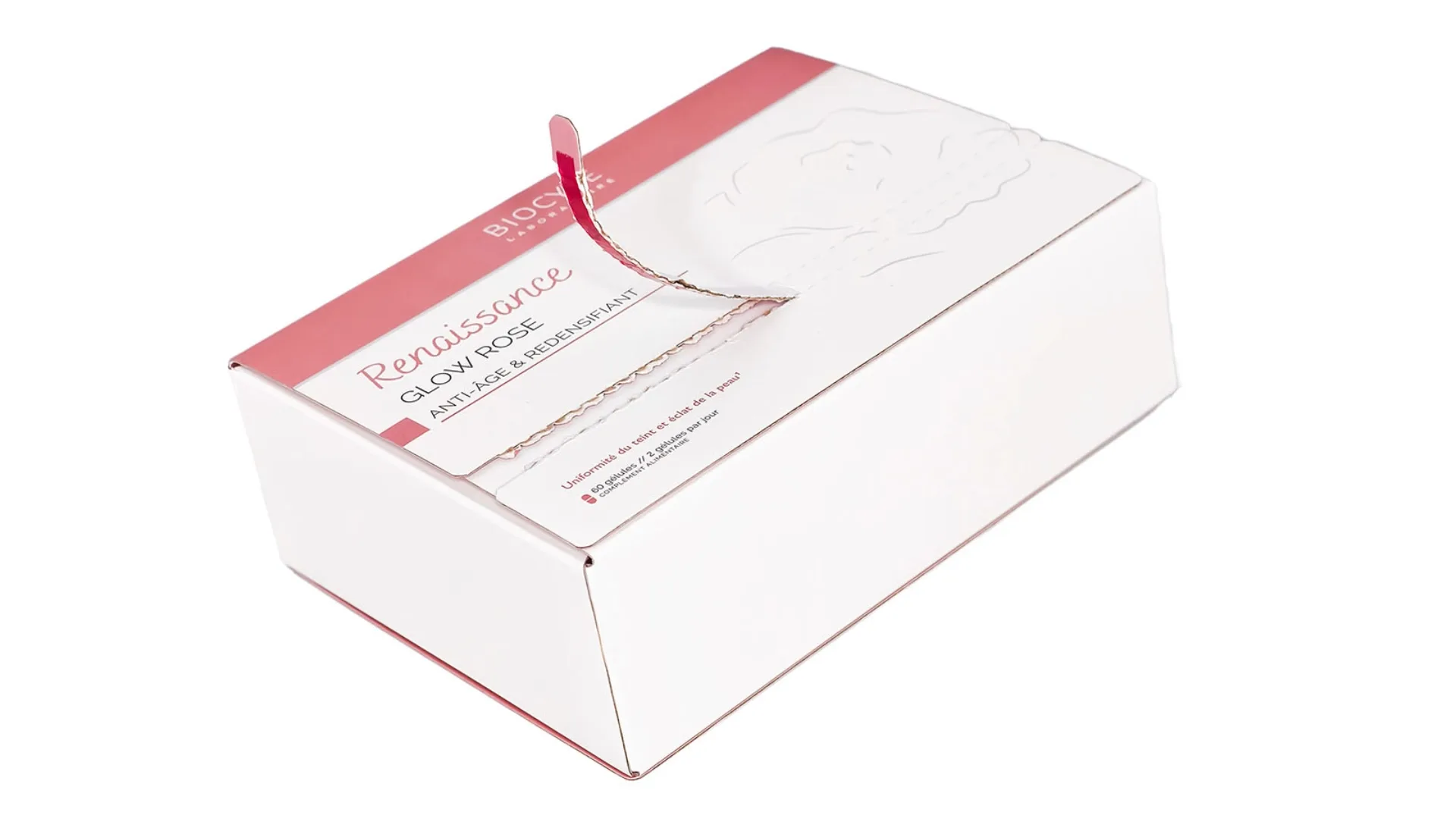 Luxurious Tear-open Box Set Printing for Beauty and Health Care Products Packaging 1