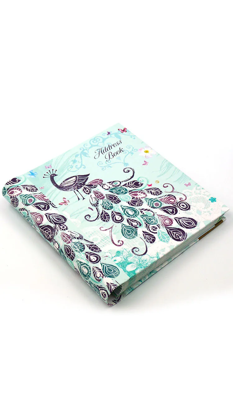 Custom Hardcover Journal Spiral Planner Printing Services Index Tabs Page 1