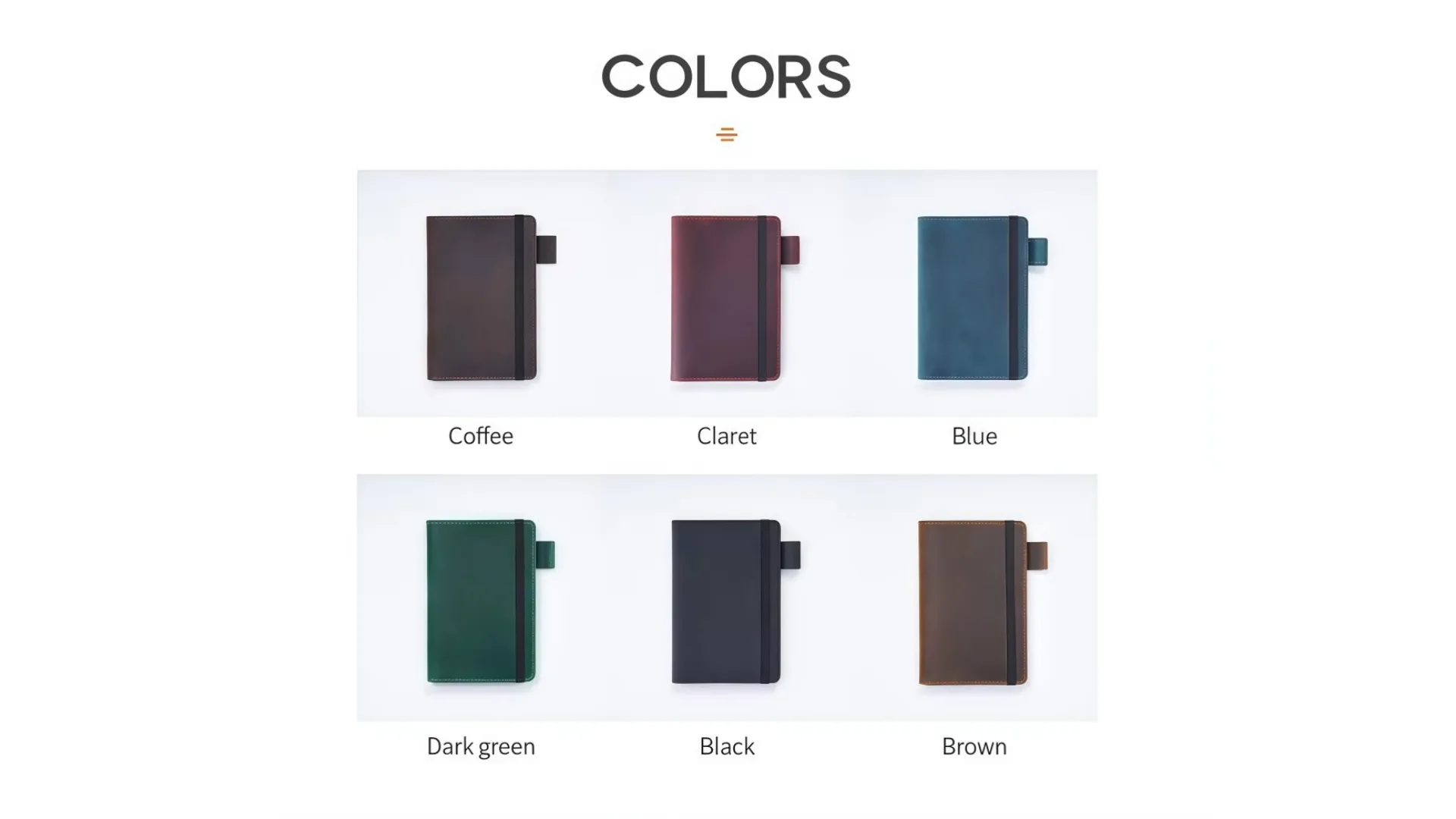 Wholesale Genuine Leather Multi - Functional Organizer with Custom Journal Notebook and Custom Agenda Planner 1