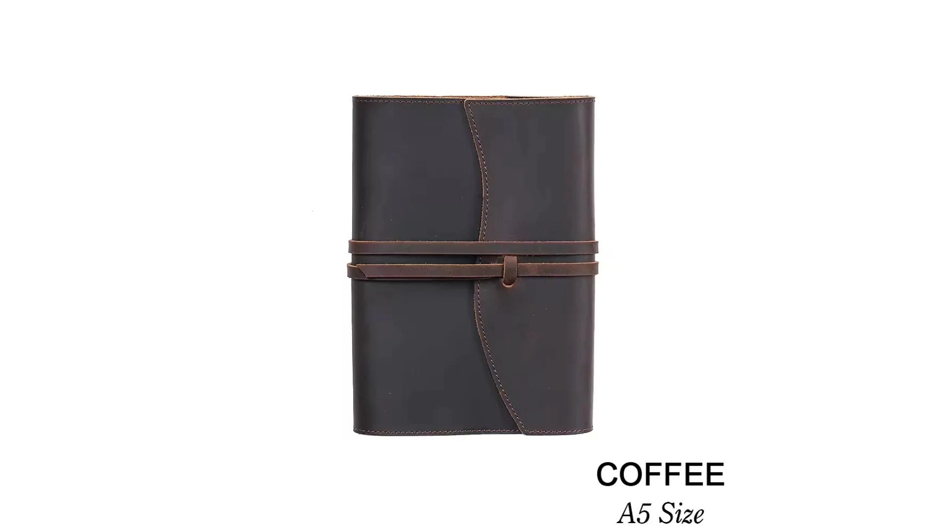 Carnet A5 à couverture rigide en cuir véritable, format poche, avec fonctionnalités de voyage et possibilité de croquis. Vente en gros. 1