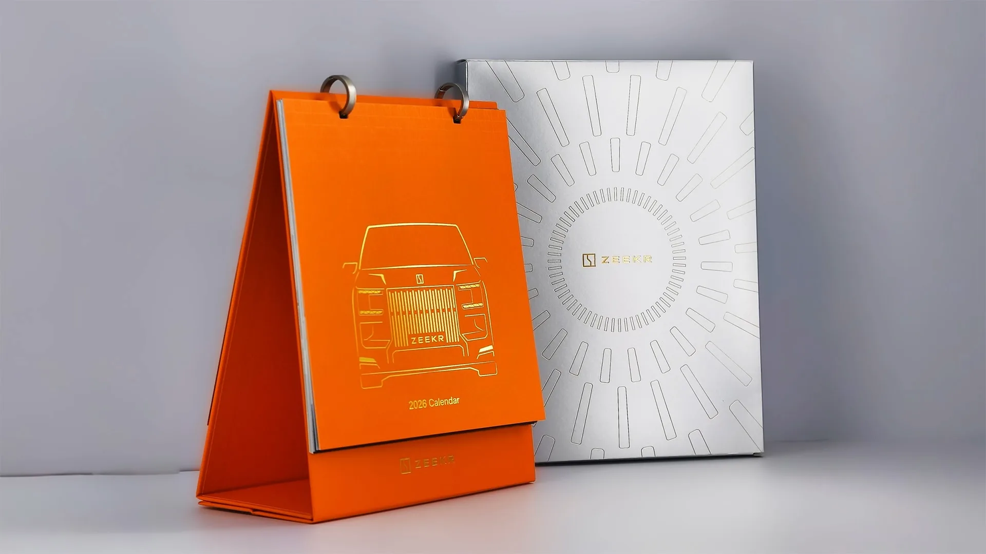 Custom Calendar Printing for Corporate Calendar with Logo and Packing Box Printing 1