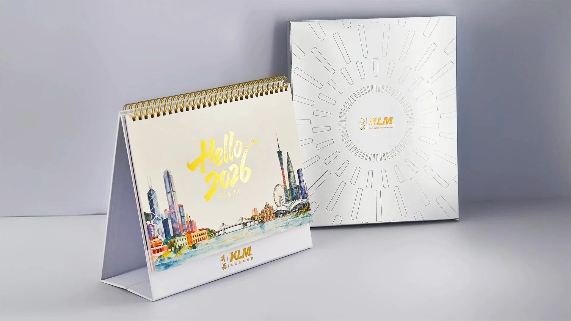 2026Calendar and Packing Box Printing Table Calendar Printing Desk Calendar Printing 1