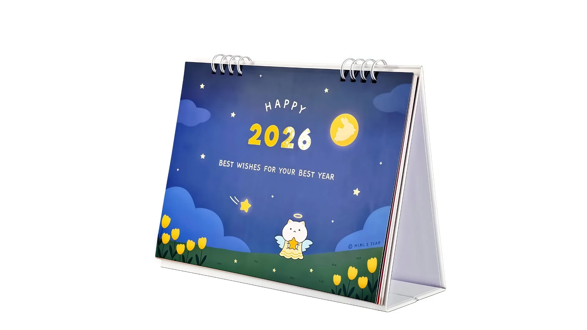 Custom 2026 fashion Table Calendar Printing Service 1