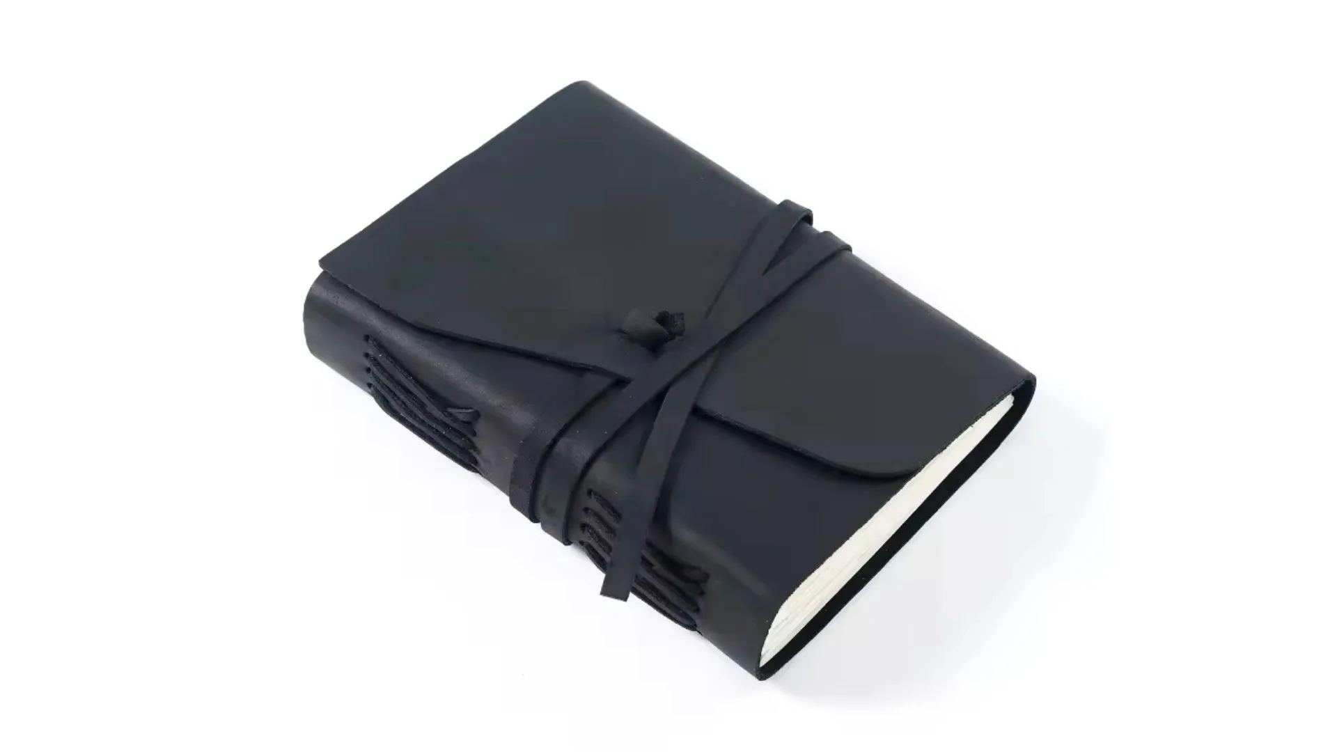 Factory - made Crazy Horse Leather Journal with Genuine Leather Bound Daily Notepad for Writing 1