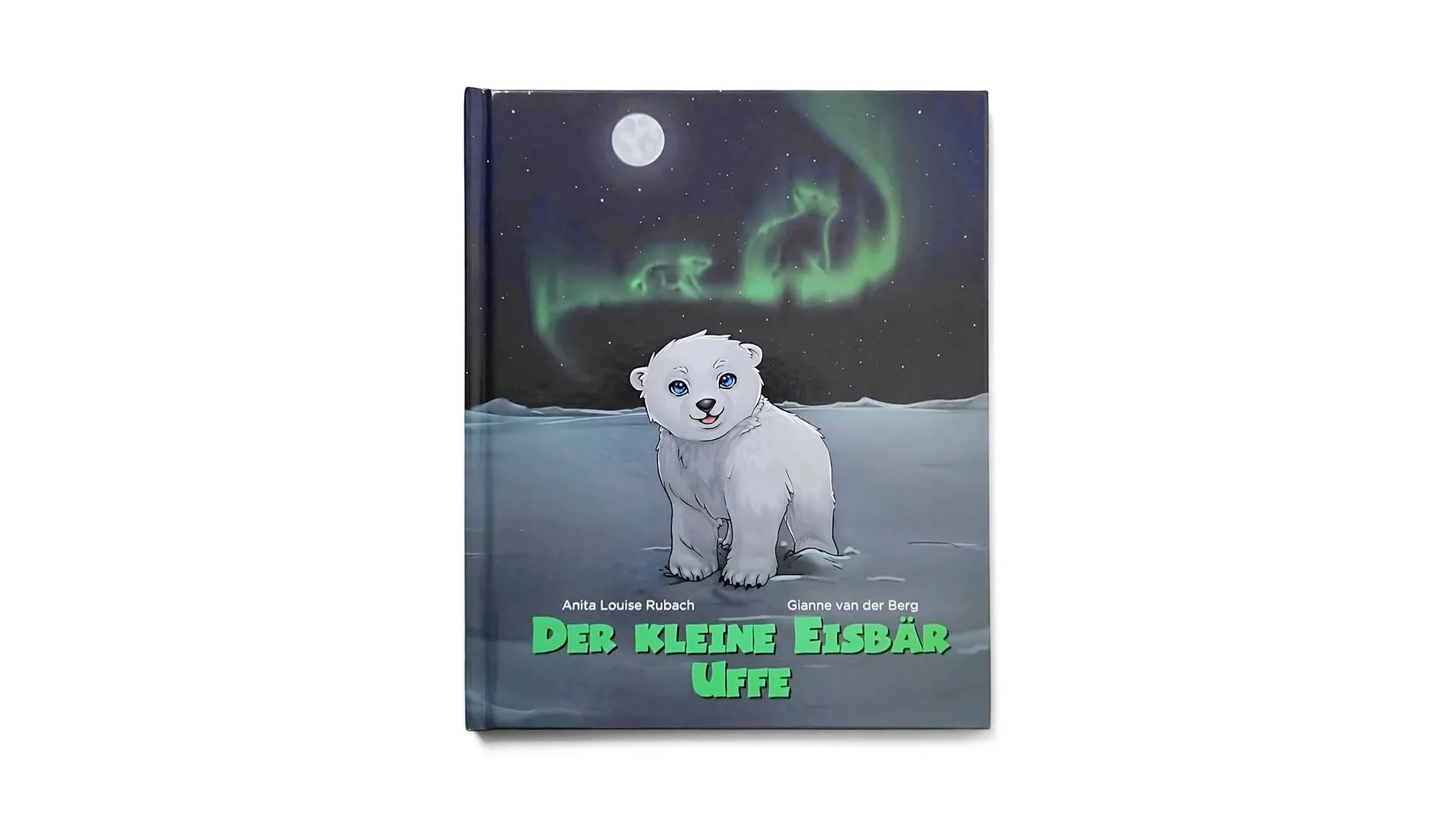 Wholesale Hardcover Polar Bear Storybook with Glossy Lamination 1