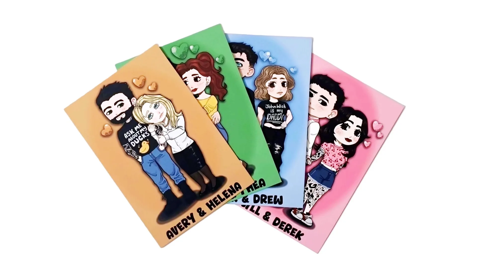 Xinghe Printing Custom Printing Series Postcards Matte Lamination 1