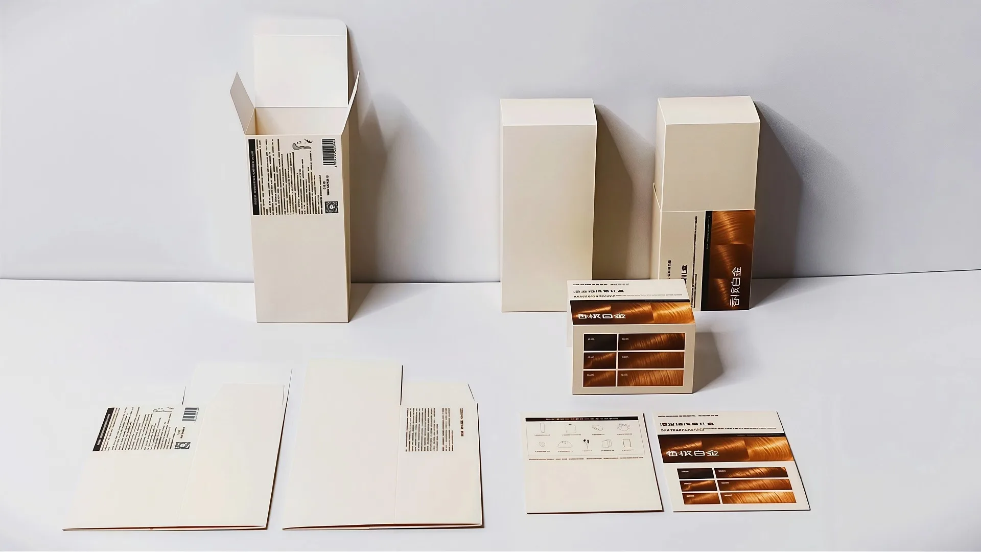 Custom Printing Cosmetic Packaging Box Matte Lamination Suitable for Hair Dye 1