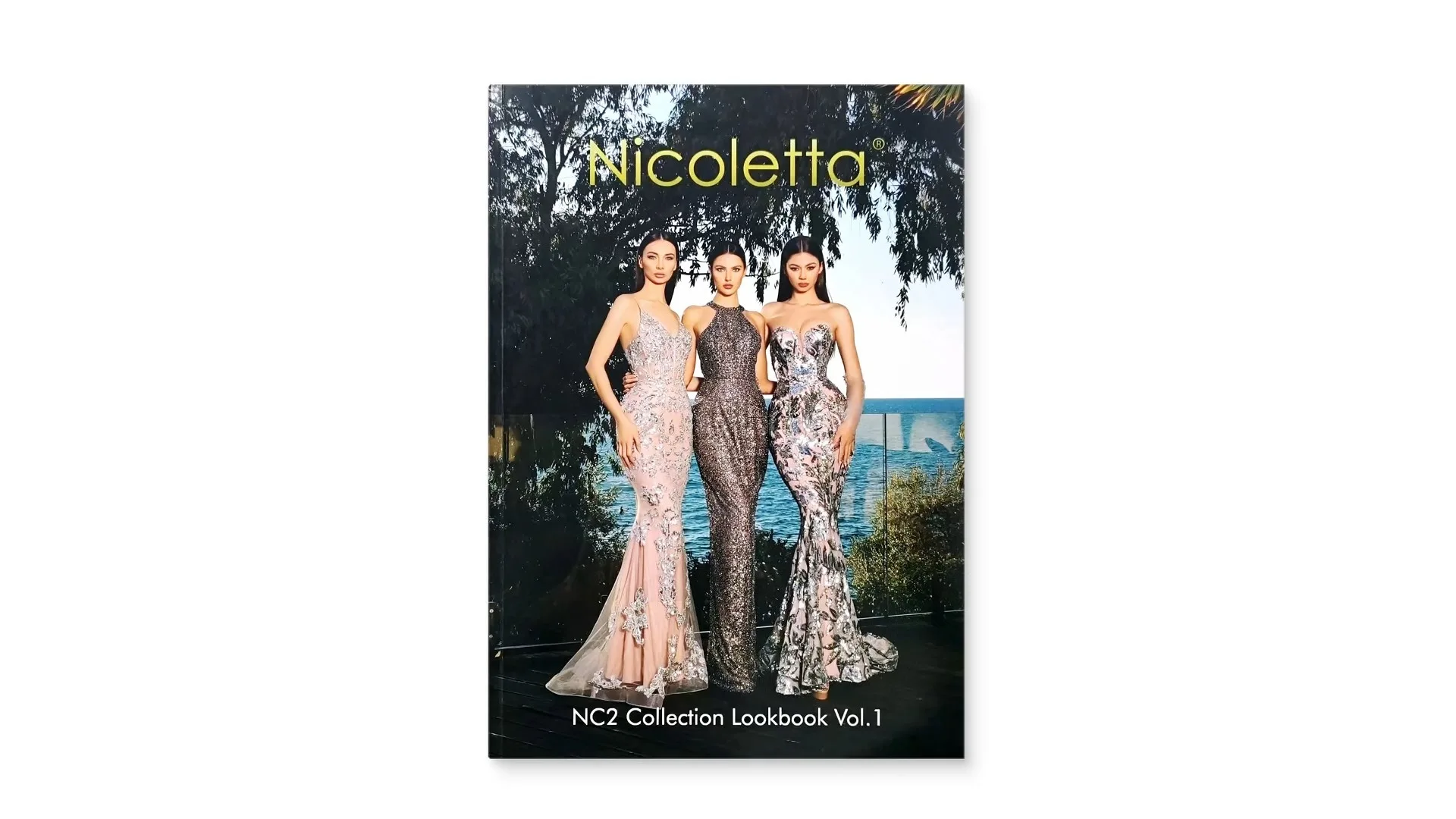 Factory Custom Printing Thread Sewing Perfect Binding Dress Lookbook Color Printing 1