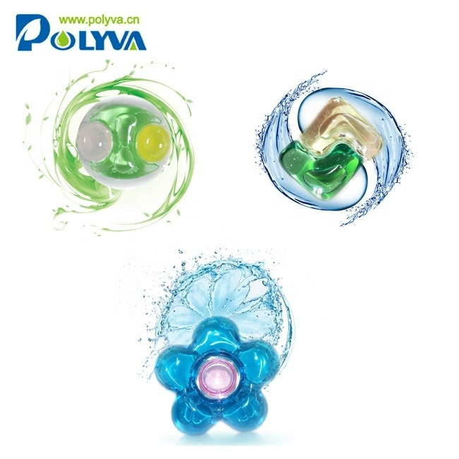 New OEM design water soluble laundry detergent pod scented beads washing capsule for laundry 1