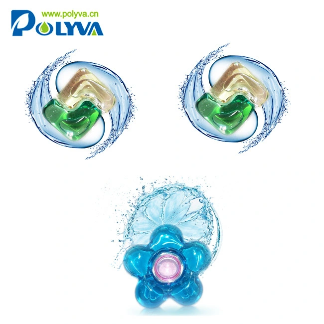 New OEM design water soluble laundry detergent pod scented beads washing Comfort liquid laundry pods 1