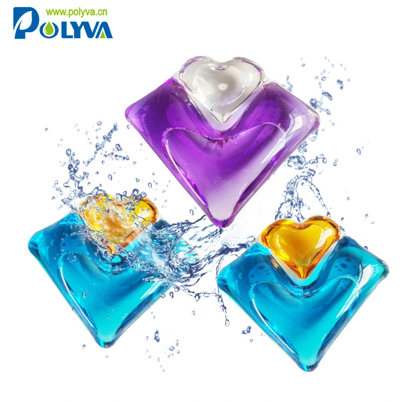 polyva 2 in1 washing capsules eco-friendlly natural no residual laundry pods laundry liquid detergent capsules laundry pods 1