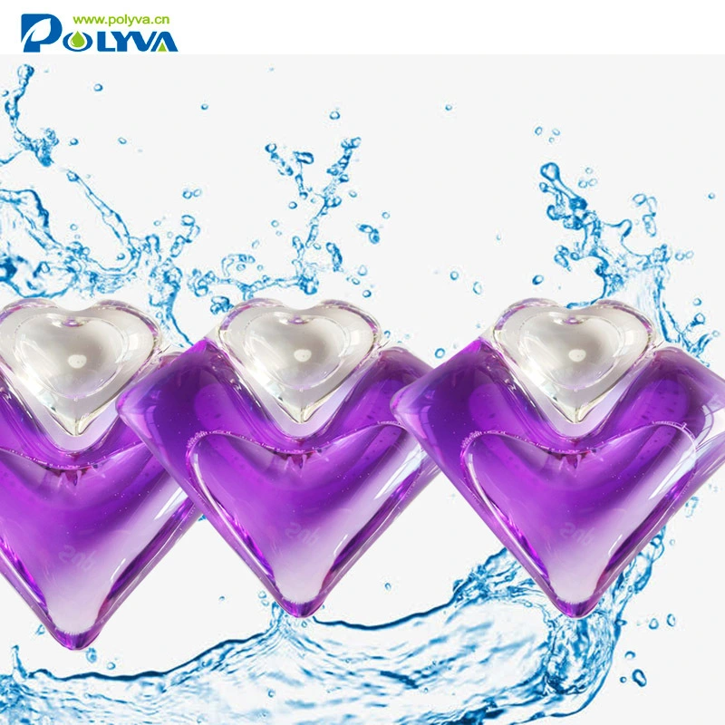 polyva 2 in 1 OEM & ODM apparel cleaning laundry beads capsules liquid laundry detergent pods 1