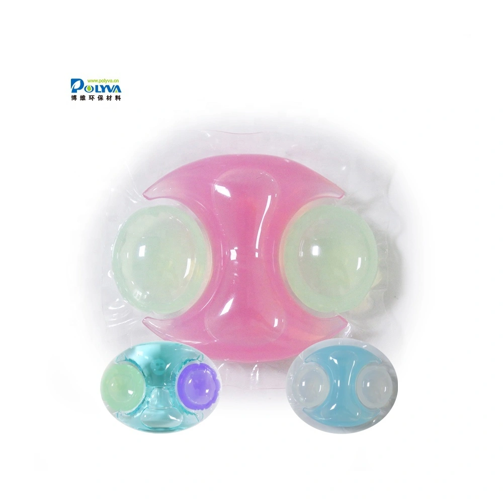 3in1 OEM fab and interesting shape liquid water soluble laundry pods for washing clothes 1