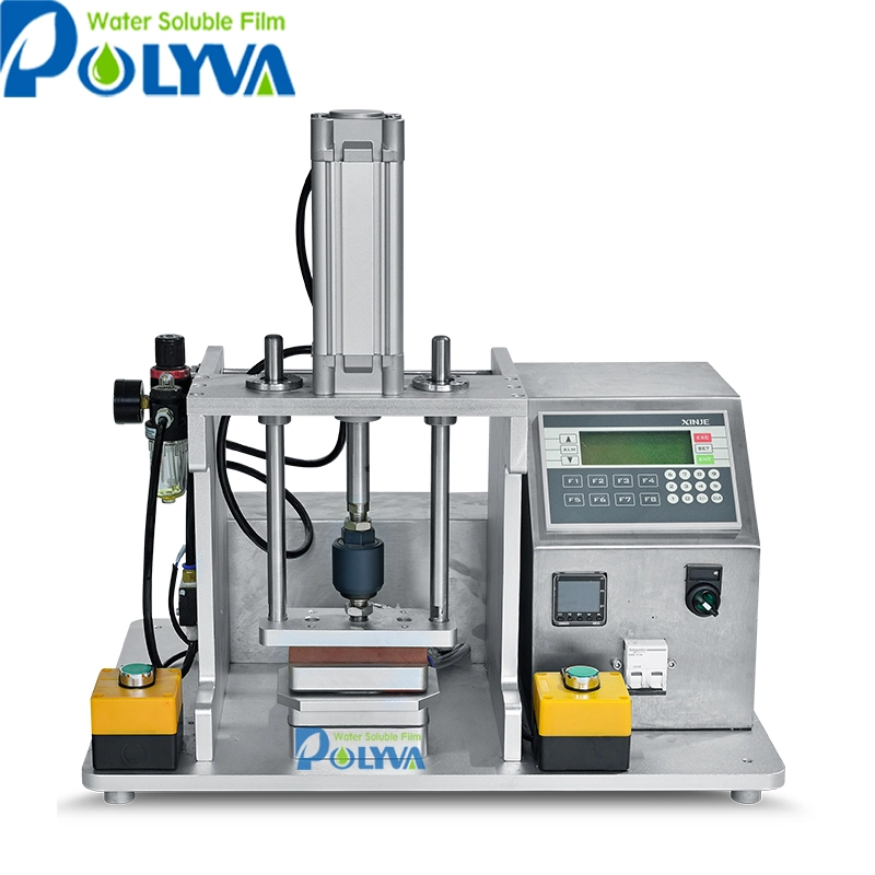 Lab scale laundry pods making machine detergent capsules filling machine 1