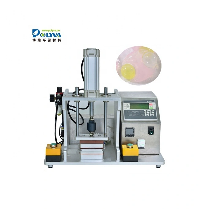 Polyva vertical lab sample making machine for laundry capsule 1