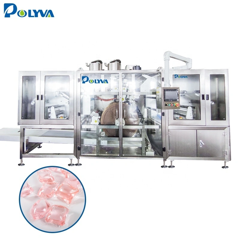 pva laundry pod detergent capsule packaging machine 1