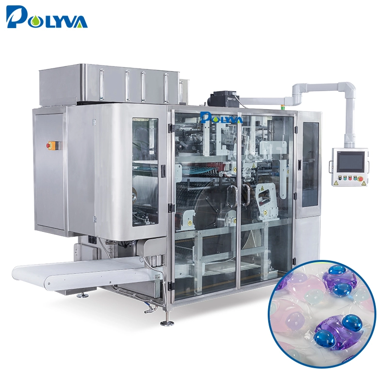 Polyva Detergent Water-soluble Capsules Form Fill Seal Machine for Liquids or Powders 1