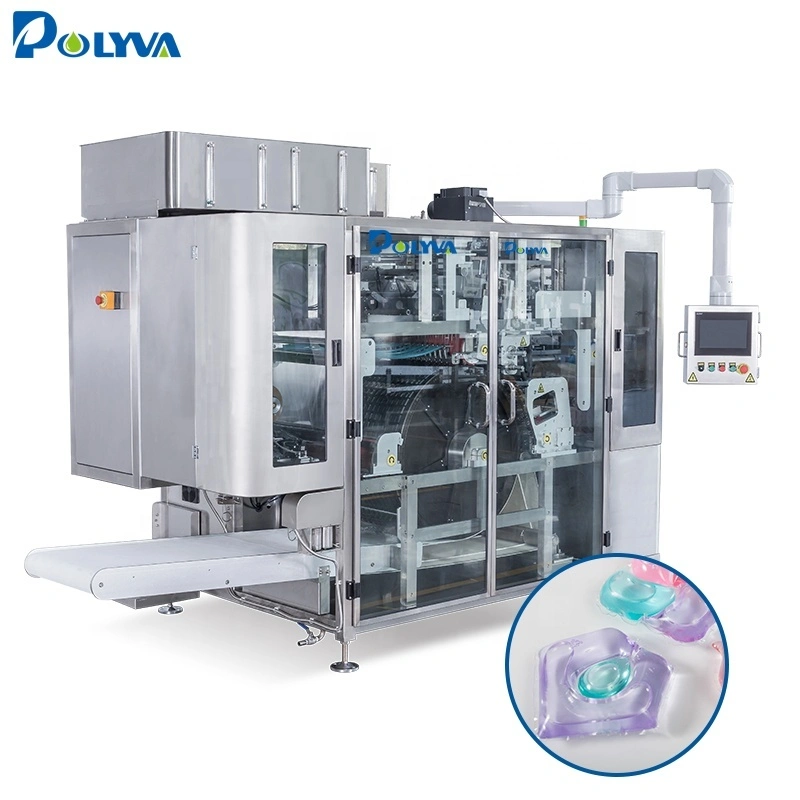 laundry pod making pva film packing machine detergent making machine/Laundry detergent capsule making machine 1