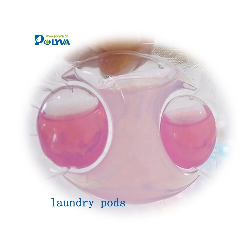 polyva water soluble film liquid capsules laundry detergent pods for washing shoes 1