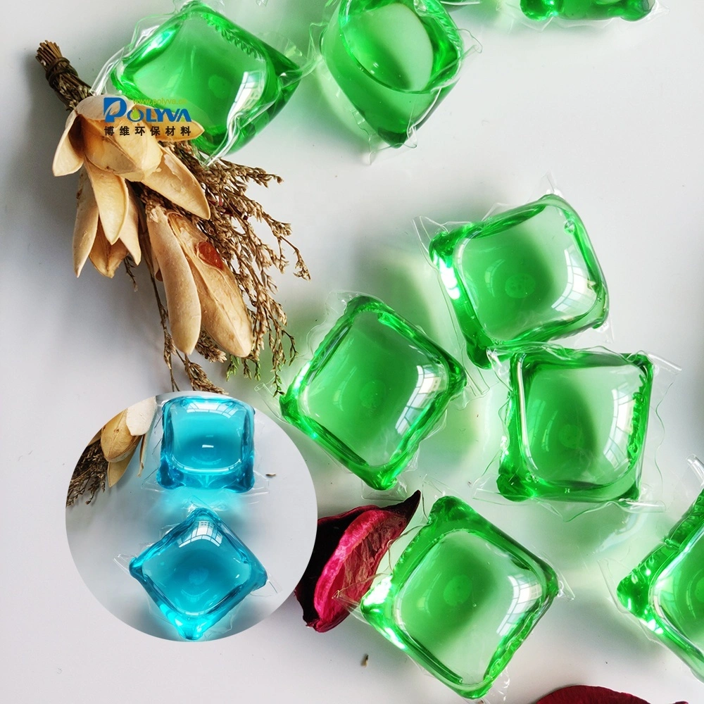 8g-20g OEM and ODM biodegradabl and eco-friendly water soluble laundry pods for washing clothes 1
