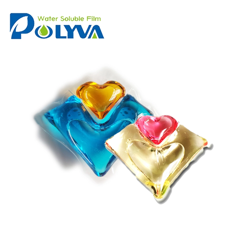Polyva 2 in 1 liquid detergent capsules beads 1