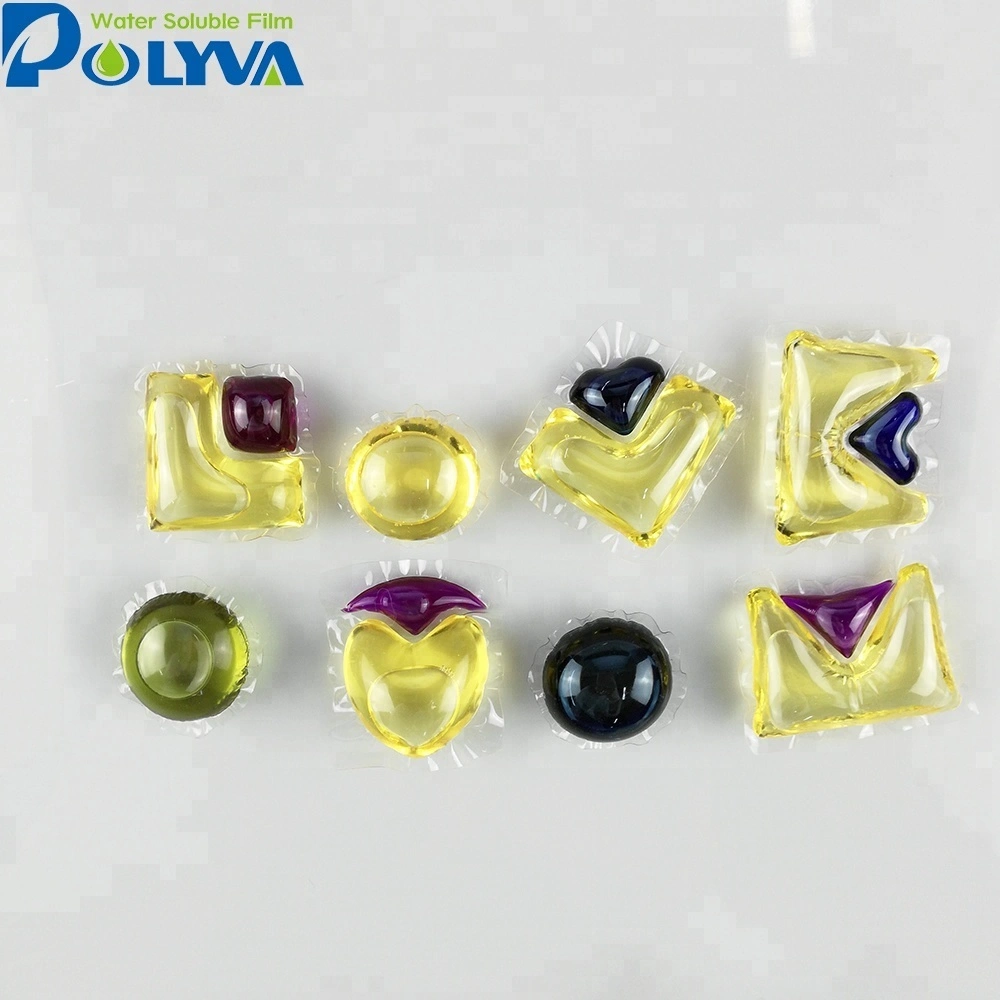 laundry detergent pods packaging film PVOH PVA water soluble film 1