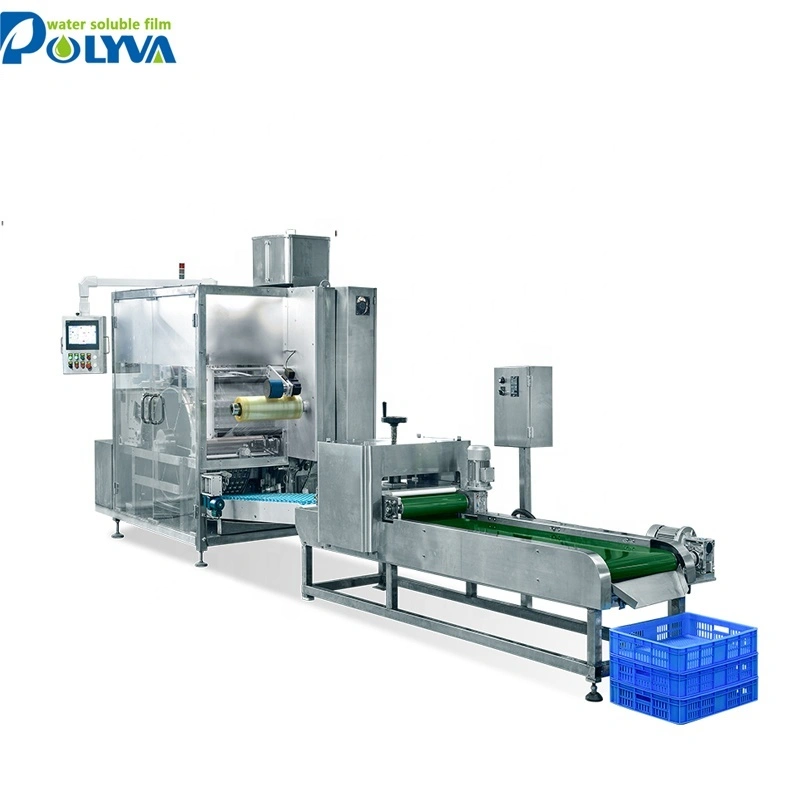 Polyva Laundry beads making machine china pva film laundry pods filling machine 1