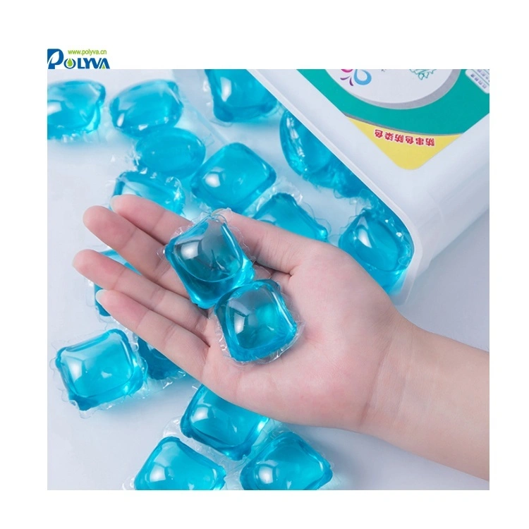 POLYVA China manufacturer OEM powder/liquid washing pods laundry products laundry pods capsule for laundry bags 1