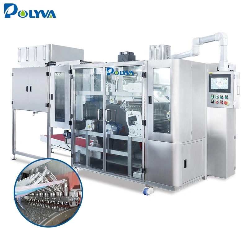 Polyva pva film packing machine water soluble film filling packing machine laundry pods filling machine 1