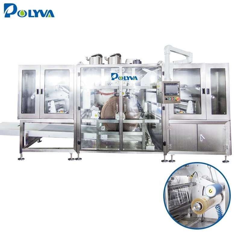 Polyva machine high speed small laundry detergent pod packing packaging machine cheap price packaging machine 1