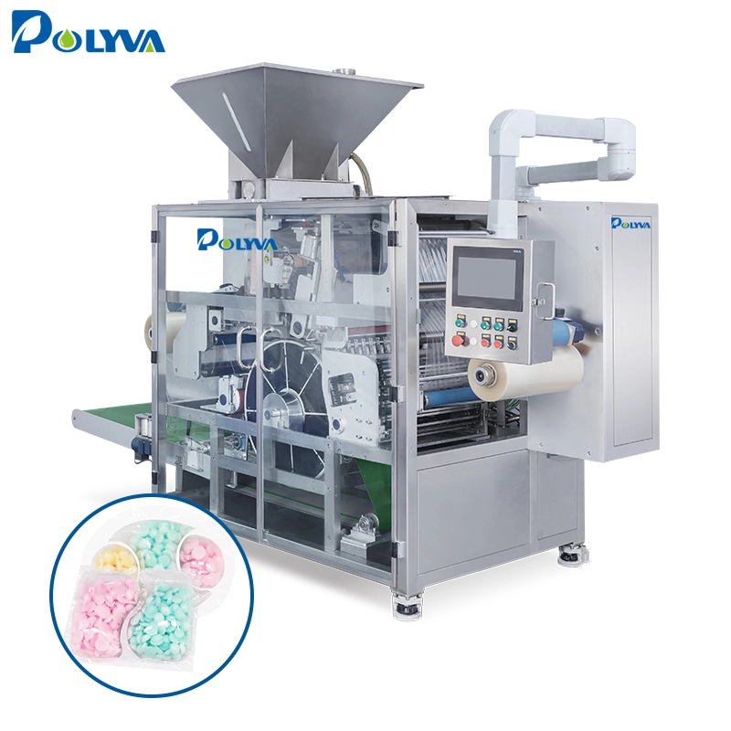 POLYVA cheaper machine automatic powder pods filling packaging machine of washing machine 1
