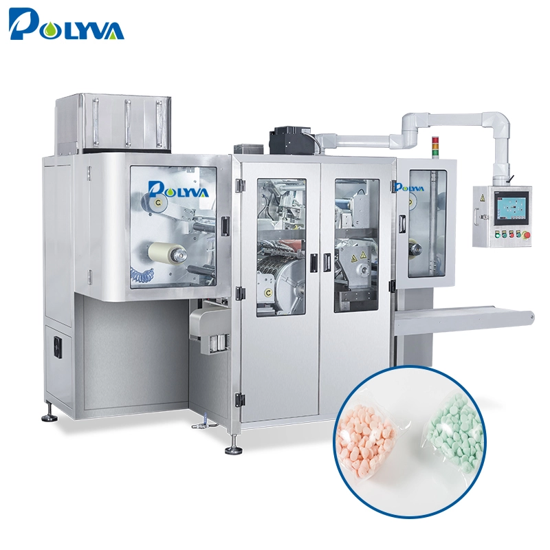 Polyva oil packing machine laundry pod packing product detergent pods packing machine with long service 1