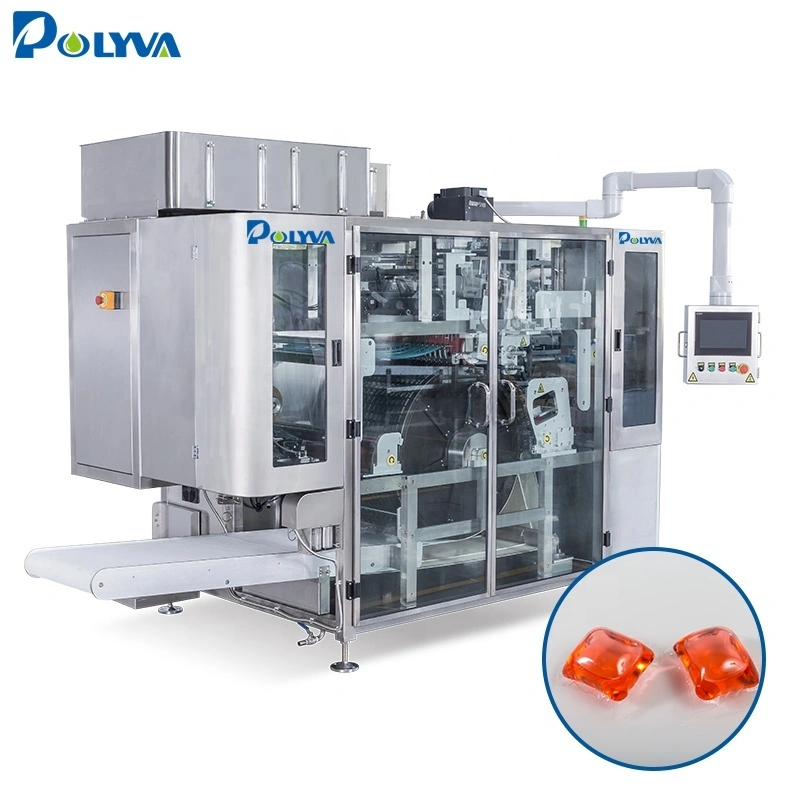 POLYVA Factory Price automatic Laundry Detergent Pods Filling Packaging Machine Water soluble Capsules filling Machine 1