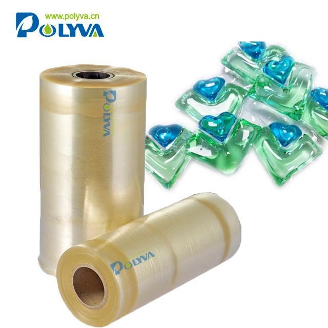 Polyva no residual PVA water soluble film for packaging laundry beads 1