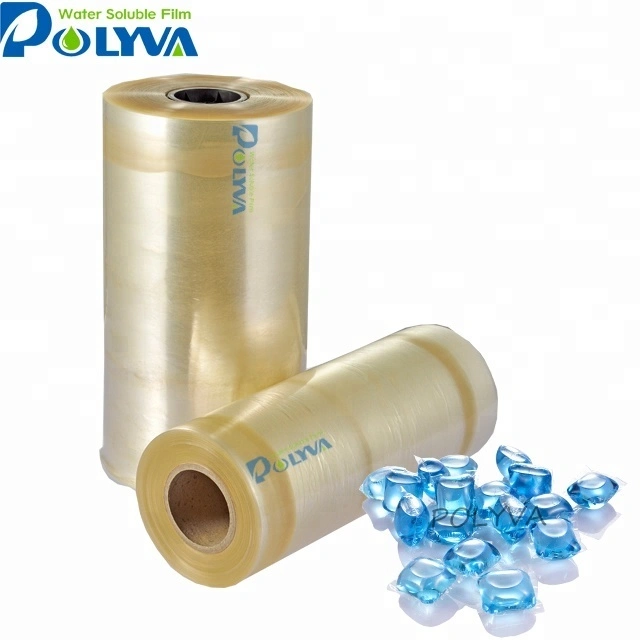 2018 the best water dissolving plastic film laundry detergent pods special use cold water soluble pva film 1