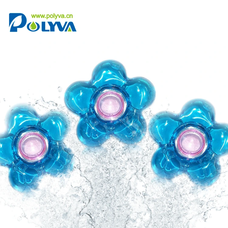Polyva 3 In 1 Apparel Cleaning Laundry Pods ClothesWashing Custom Made Laundry Beads 1
