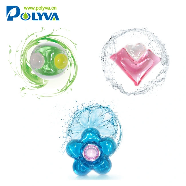 New OEM design water soluble laundry detergent pod scented beads washing dash liquid 1