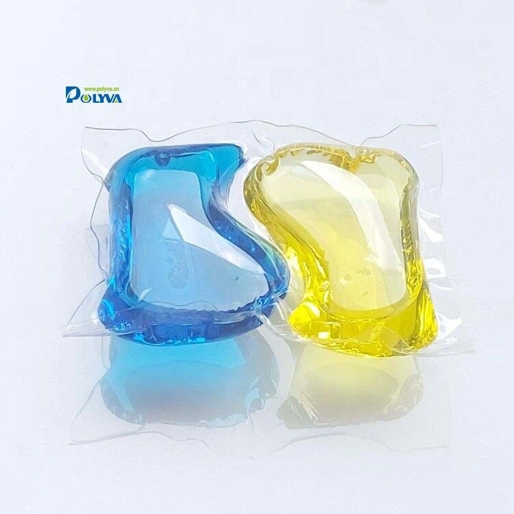 New shape double chamber laundry liquid detergent pods capsules for Baby clothes 1