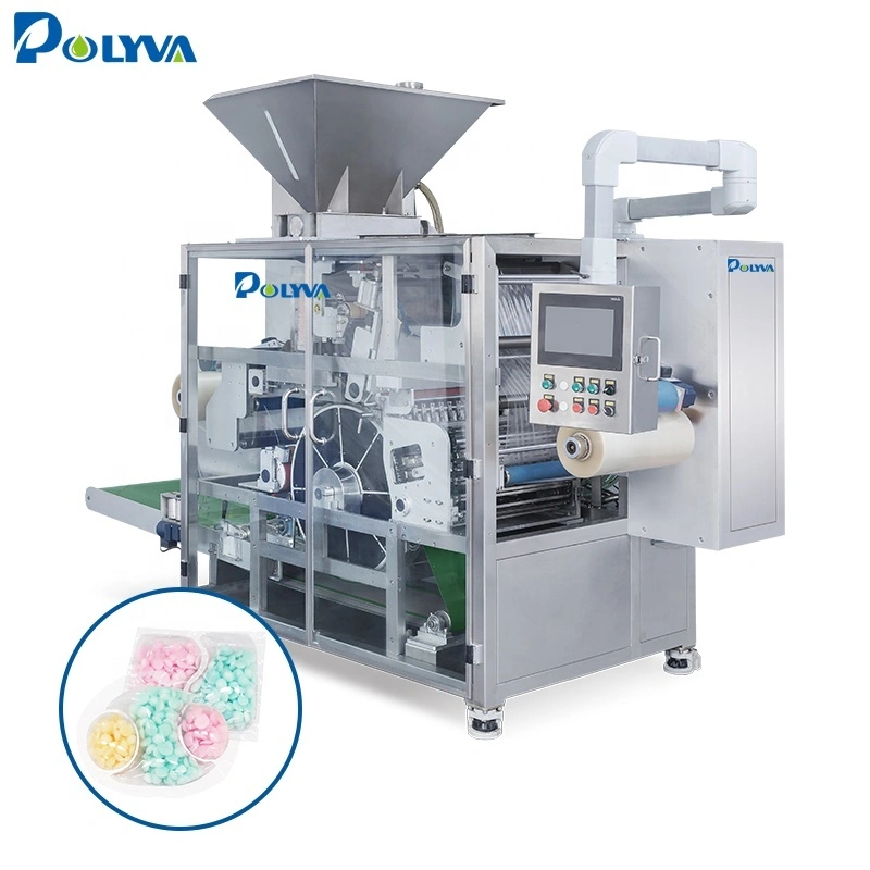 Polyva machine new shape laundry pods packaging machine concentrated detergent pod manufacturing machine 1