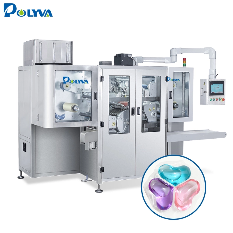 Automatic laundry detergent pods washing pods filling packaging machine 1