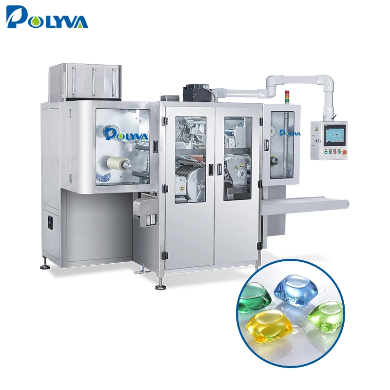 POLYVA Customizable mold 5g-30g automatic Water Soluble film package washing powder packing machine 1
