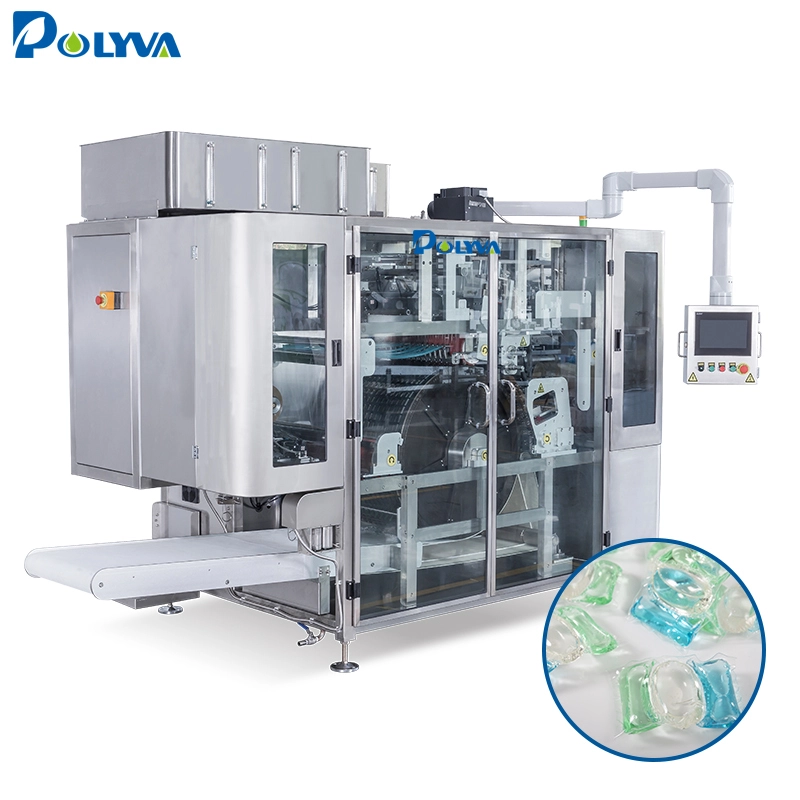 Polyva machine washing capsule liquid laundry pod filling price automatic liquid packaging machine 1