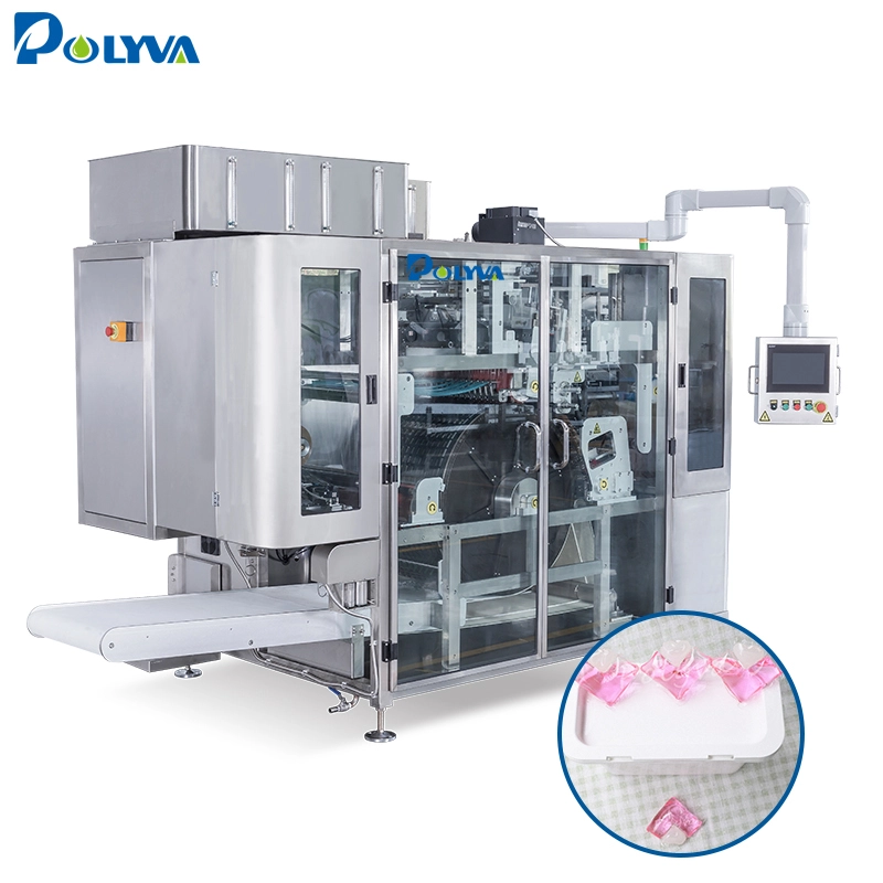 High capacity PVAlaundry water soluble laundry capsules making machine detergent pods packing machine 1