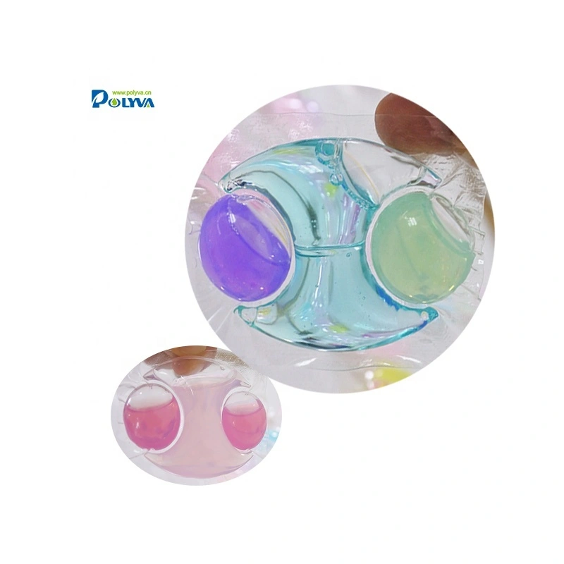Polyva factory supply special-shaped laundry detergent liquid pods 1