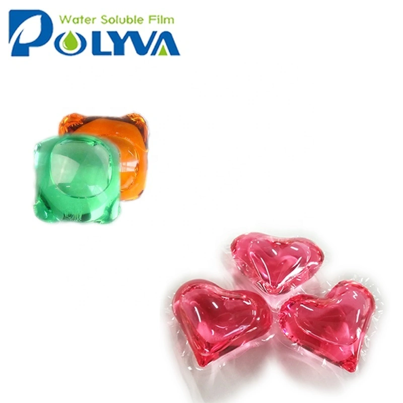 water soluble film concentrated laundry liquid pods 1