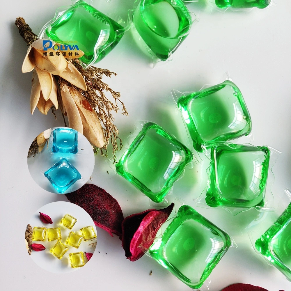 8g-20g OEM and ODM lasting fragrance and eco-friendly water soluble laundry pods for washing clothes 1