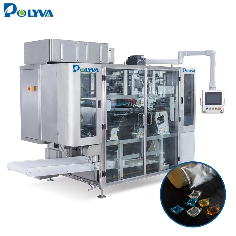 Polyva rotary type pva laundry detergent pods capsules packing machine liquid/powder pods 1